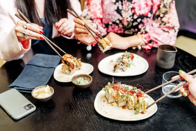 Sushi Etiquette Examples